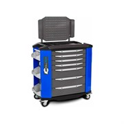 Инструментальная тележка Toollbox premium ТВР-7 RAL 5005