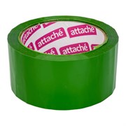 Упаковочная клейкая лента ATTACHE 48 мм х 66 м, 45 мкм, зеленая