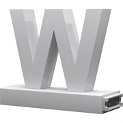 Светодиодная буква ABCMIX W