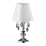 Настольная лампа Crystal lux Mercedes LG1 Chrome/Smoke