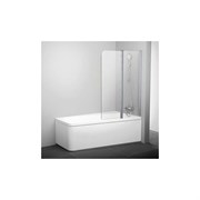 Двухэлементная перегородка-шторка на борт ванны Ravak 10CVS2-100 R