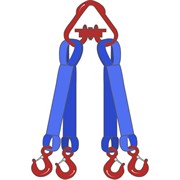 Четырехветвевой текстильный строп ТамбовТехСнаб 4СТ