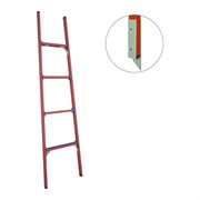Стеклопластиковая приставная диэлектрическая лестница Антиток ЛСПД-1.8 МГ