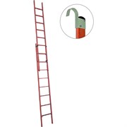 Стеклопластиковая приставная диэлектрическая раздвижная лестница Антиток ЛСПРД-5.0 Е К