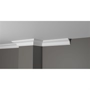 Ударопрочный влагостойкий потолочный карниз под покраску Decor-Dizayn DD05