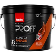 Фасадная атмосферостойкая краска Brite PROFESSIONAL
