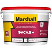 Краска для наружных работ MARSHALL ФАСАД+