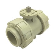 Двухходовой шаровой кран TECHNO 2040-PP