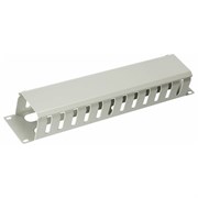 Металлический кабельный органайзер Cabeus JB07-2U-GY