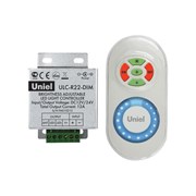 Контроллер для управления яркостью светодиодных источников света Uniel ULC-R22-DIM White