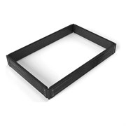 Готовый комплект грядки Еврогрядка GEG3-155-Graphite