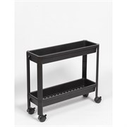 Узкая двухярусная этажерка Violet VIKEA