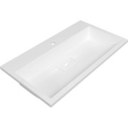 Прямоугольная полувстраиваемая раковина для ванной uperwood Barsa