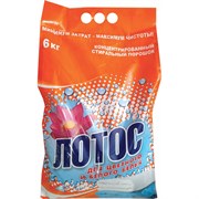 Стиральный порошок-автомат для цветного и белого белья, для всех типов тканей Лотос 608269