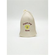 Шапка для бани Бацькина баня Директор бани