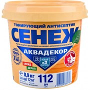 Антисептик для дерева СЕНЕЖ АКВАДЕКОР