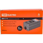 Кнопочный выключатель TDM ELECTRIC ВКН-310