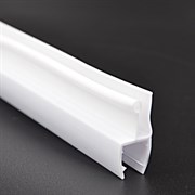 Уплотнительный ПВХ профиль для стекла 8мм SERVICE PLUS PVH04-916WM8