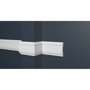 Ударопрочный влагостойкий стеновой молдинг под покраску Decor-Dizayn DD32