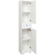 Правый шкаф-пенал для ванной Runo Мерида 35