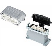 Прямоугольный промышленный разъем Mete Enerji H6K-AM-DCF