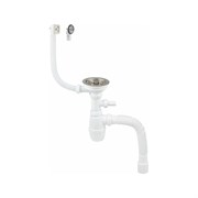 Универсальный сифон для мойки WIRQUIN 30987144