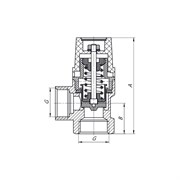 Нерегулируемый предохранительный клапан AQUALINK 2752