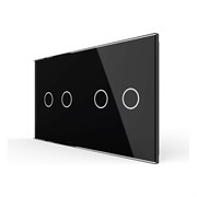 Панель для двух сенсорных выключателей LIVOLO BB-C7-C2/C2-12