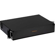 Металлический оптический органайзер NIKOMAX NMC-OKFP-SL-2U-BK