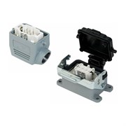 Прямоугольный промышленный разъем Mete Enerji H6E-AM-CCF