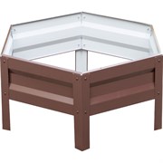 Оцинкованная клумба ООО «ТД «КАСКАД» К060К