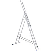 Трехсекционная алюминиевая лестница LadderBel LS314