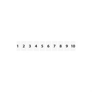 Горизонтальная маркировка Klemsan D-NS 5x10;