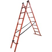 Универсальная двухсекционная диэлектрическая лестница-стремянка Диэлектрик ССД-У 2х7