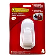 Большой легкоудаляемый дизайн-крючок Jetservice 77783