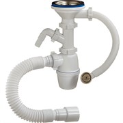 Бутылочный сифон для керамической мойки ORIO А-5011