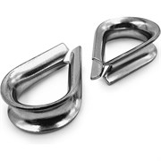 Нержавеющий коуш KREPFIELD 9073А4КОУШ4ММ-4