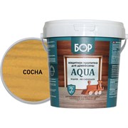 Защитная пропитка для древесины БОР AQUA