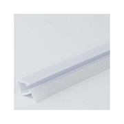 Уплотнительный ПВХ профиль для стекла 8мм SERVICE PLUS PVH04-403/7WM8