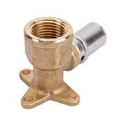 Настенный короткий угольник STOUT RG008S9C4NI3S2