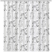 Шторка для ванной FIXSEN TEDDY Wash