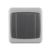 Двухклавишный выключатель MAKEL 36064003