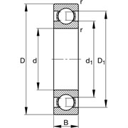 Подшипник URB 16005
