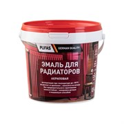 Акриловая эмаль для радиаторов Pufas белая, мороз. (0,9кг)