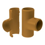 Разборный тройник Промрукав PR13.0293