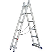 Двухсекционная алюминиевая лестница SMARTY SN011-206