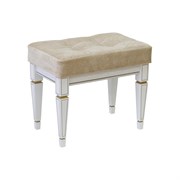 Банкетка Мебелик Васко В 97Н белый ясень золото 00 1159