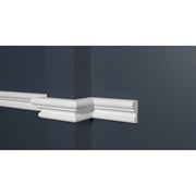 Ударопрочный влагостойкий стеновой молдинг под покраску Decor-Dizayn DD607