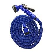 Поливочный шланг Зеленый Луг синий, 7.5-22.5 м