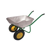 Строительная тачка Park с оцинкованным кузовом 100 л, грузоподъемность 300 кг